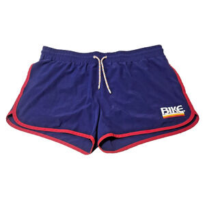 Vintage BIKE Brand Athletic Booty Short Shorts Elastic Waist Women's XL